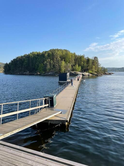 Leilighet Ved Sjoen Med Strand Porsgrunn Exterior foto