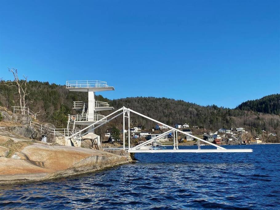 Leilighet Ved Sjoen Med Strand Porsgrunn Exterior foto